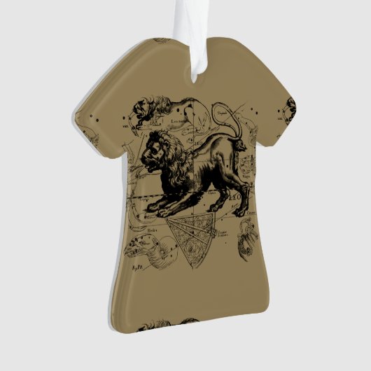 Leo Constellation Hevelius 1690 juli - 23 augustus Ornament (voorkant)
