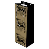 Leo Constellation Hevelius 1690 juli - 23 augustus Wijn Cadeautas (Achterkant Gekanteld)