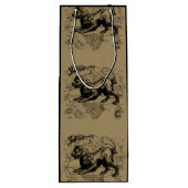 Leo Constellation Hevelius 1690 juli - 23 augustus Wijn Cadeautas (Achterkant)