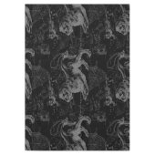 Leo Constellation Hevelius 1690 op Black Tafelkleed (Voorkant)