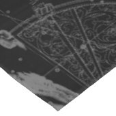 Leo Constellation Hevelius 1690 op Black Tafelkleed (Gekanteld)