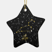 Leo Constellation Keramisch Ornament (Links)