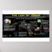 Leo Constellation - Lion of Judah Poster (Voorkant)