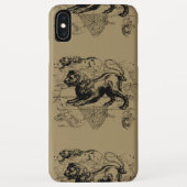 Leo Constellation Map Hevelius ongeveer 1690 Case-Mate iPhone Case (Achterkant)