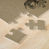 Leo Constellation Map Hevelius ongeveer 1690 Legpuzzel (Zijkant)