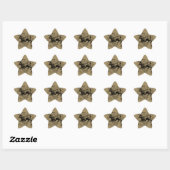 Leo Constellation Map Hevelius ongeveer 1690 Ster Sticker (Vel)