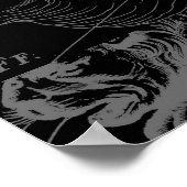 Leo Constellation MapHevelius 1690 Poster (Hoek)