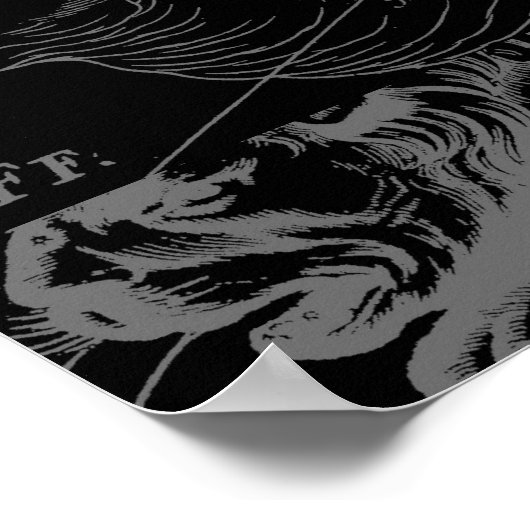  Leo Constellation MapHevelius 1690 Poster (Hoek)