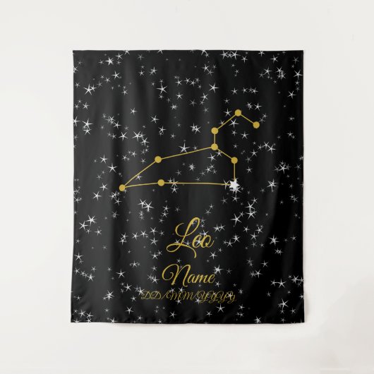 Leo Constellation Wandkleed (Voorkant)