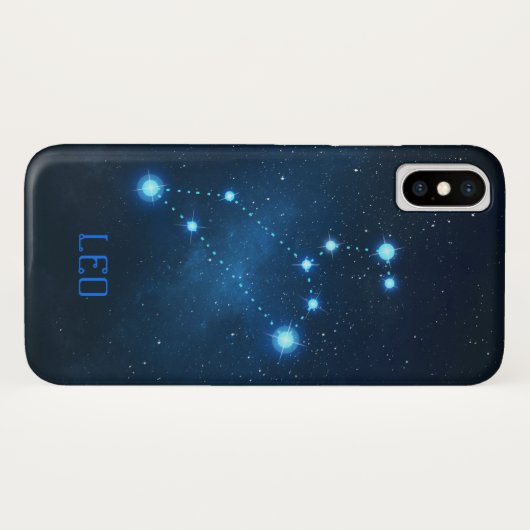 Leo Constellation Zodiac | astrologie Case-Mate iPhone Case (Achterkant (horizontaal))