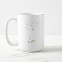 Leo Constellation Zodiac Koffiemok