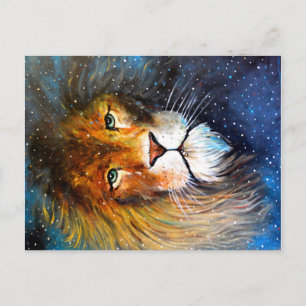Leo, de leeuw. briefkaart