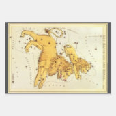 Leo de Leeuw  Constellatie Urania's Mirror Inpakpapier Vel (Voorkant 2)