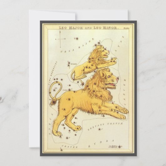 Leo de Leeuw Constellatie Urania's Mirror Kaart (Voorkant)