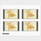 Leo de Leeuw  Constellatie Urania's Mirror Rechthoekige Sticker (Vel)