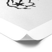 Leo (de Leeuw) een illustratie uit het 'Poeticon' Poster (Hoek)