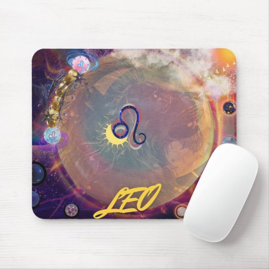 Leo de Leeuw Horoscoop mousepad Muismat (Met muis)