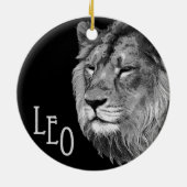 Leo de leeuw keramisch ornament (Achterkant)