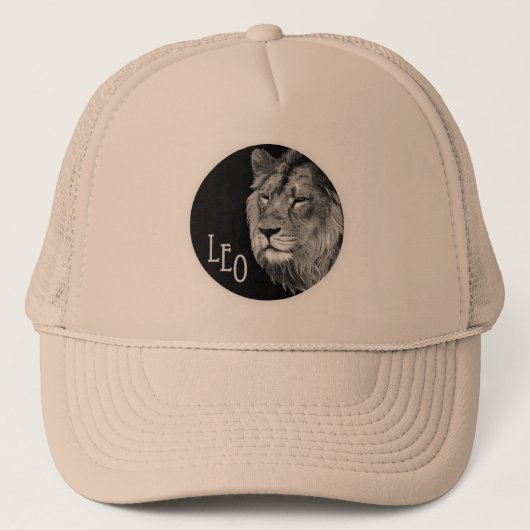 Leo de leeuw trucker pet (Voorkant)
