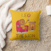 Leo de Leeuw zodiac schattige leeuw Kussen (Deken)