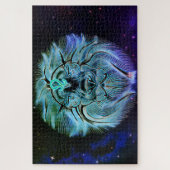 leo de leeuw - zodische puzzel legpuzzel (Verticaal)