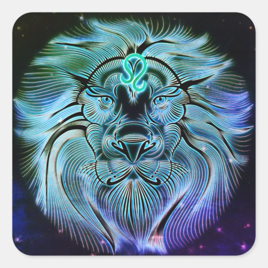leo de leeuwenzodische stickers (Voorkant)