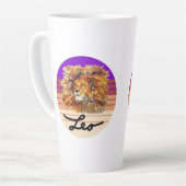 LEO DE LION LATTE MOK SJABLOON (Linkerhoek)