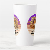 LEO DE LION LATTE MOK SJABLOON (Voorkant)