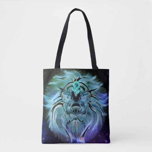 leo de lion zodiac canvas tas (Voorkant)