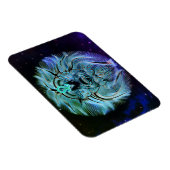 leo de lion zodiac magnet magneet (Rechterzijde)