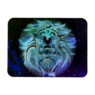leo de lion zodiac magnet magneet