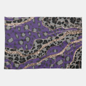 Leo Dierenprint Glitter Glam 2 Theedoek (Horizontaal)