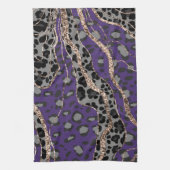 Leo Dierenprint Glitter Glam 2 Theedoek (Verticaal)