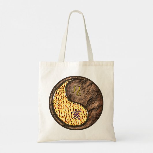 Leo & Earth Boar Tote Bag (Achterkant)