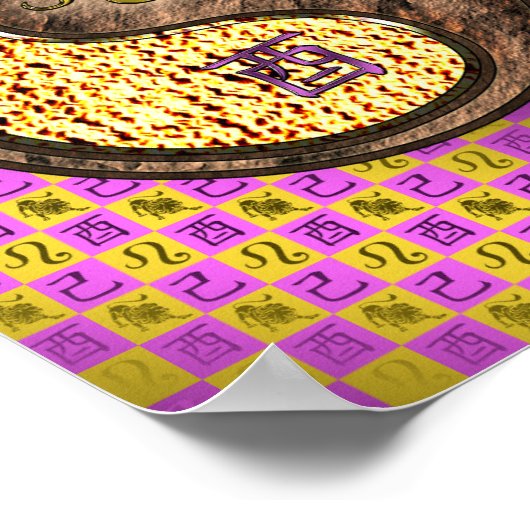 Leo & Earth Haan Poster (Hoek)