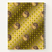 Leo & Earth Rat Spiraal Notebook Notitieboek (Achterkant)