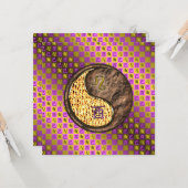 Leo & Earth Rooster Kaart (Voorkant / Achterkant in situ)