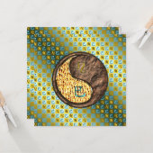 Leo & Earth Snake Kaart (Voorkant / Achterkant in situ)