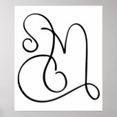 Leo en Capricorn schitterend vertakt de Zodiakunst Poster (Voorkant)