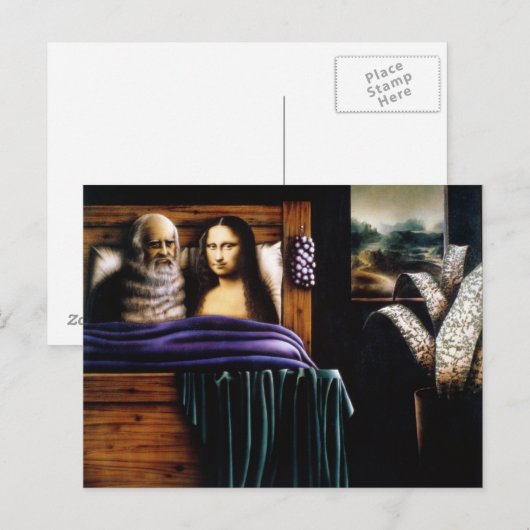 Leo en Mona Briefkaart (Voorkant / Achterkant)