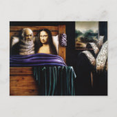 Leo en Mona Briefkaart (Voorkant)