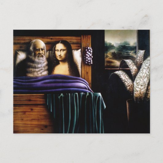 Leo en Mona Briefkaart (Voorkant)