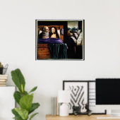 Leo en Mona Poster (Thuiskantoor)