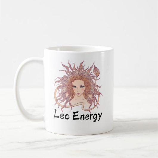 Leo Energy Koffiemok (Links)