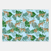 Leo-exotisch Oerwoud Inpakpapier Vel (Voorkant 3)