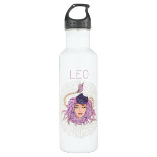 Leo Femme Zodiac Sign Water Fles