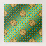 Leo & Fire Dog Legpuzzel<br><div class="desc">For those born under the sign of Leo in the Year of the Fire Dog.</div>