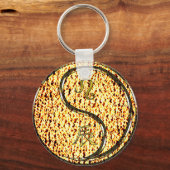 Leo & Fire Dragon Sleutelhanger (Voorkant)