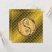 Leo & Fire Horse Kaart (Voorkant / Achterkant in situ)