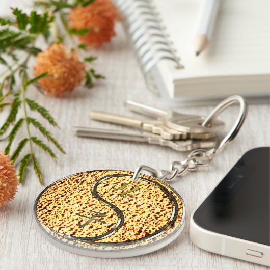 Leo & Fire Rat Sleutelhanger (Voorkant Rechts)